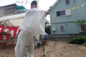 宝塚市逆瀬川の家地鎮祭20180609-4の画像