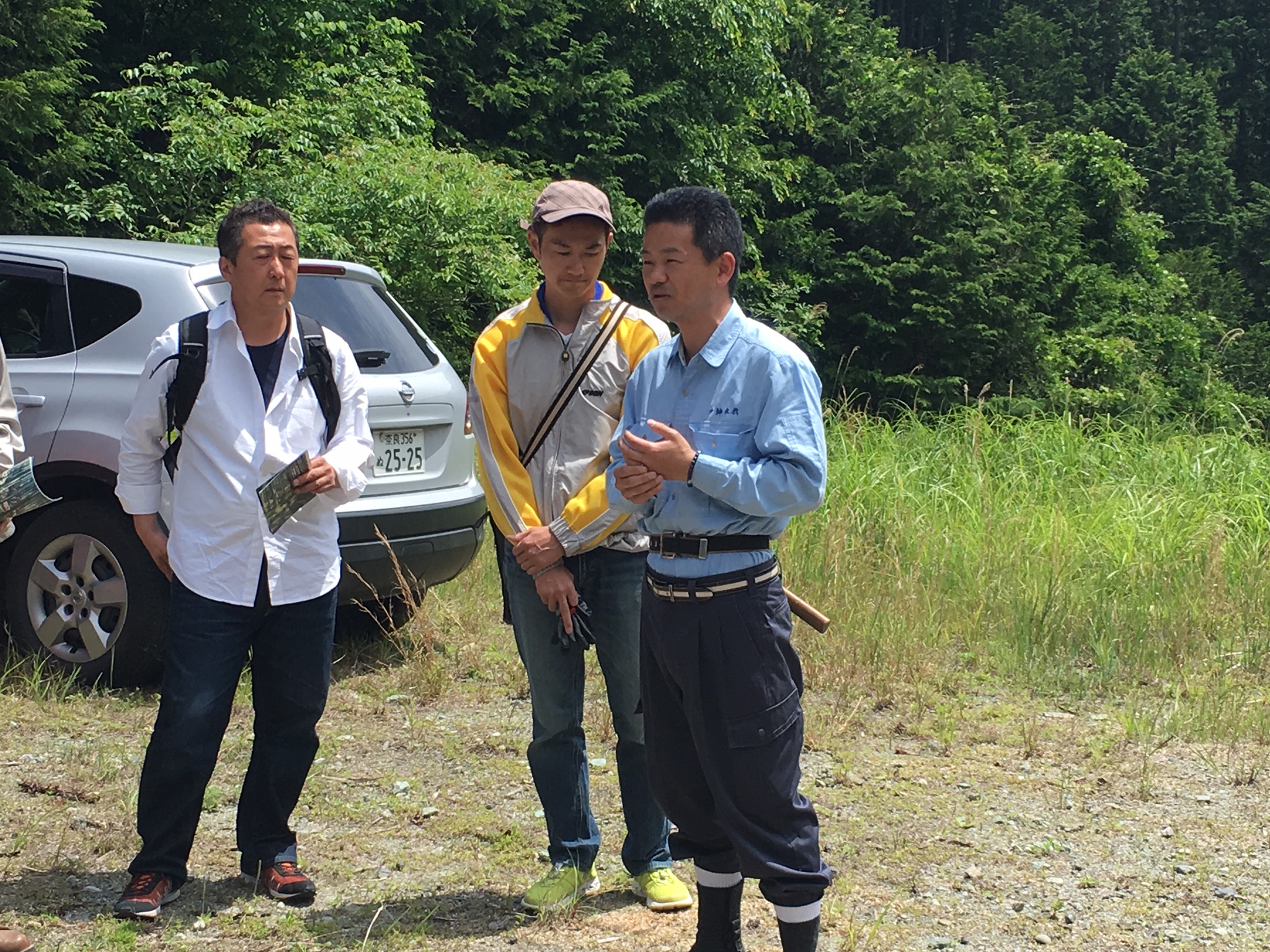 吉野山守　中井さんの写真